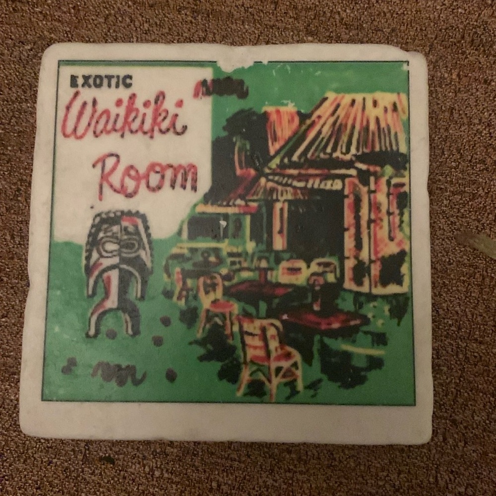 Vintage Look TIKI Coasters
Waikiki Room - see boutique for more!